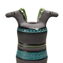 Vaso con teste di cavallo di Aldo Londi