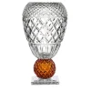 Vaso curvo Katherine con sfera d'ambra