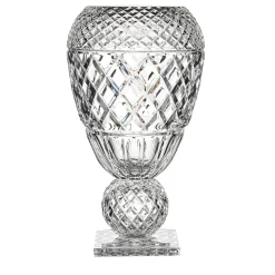 Vaso curvo Katherine con sfera trasparente