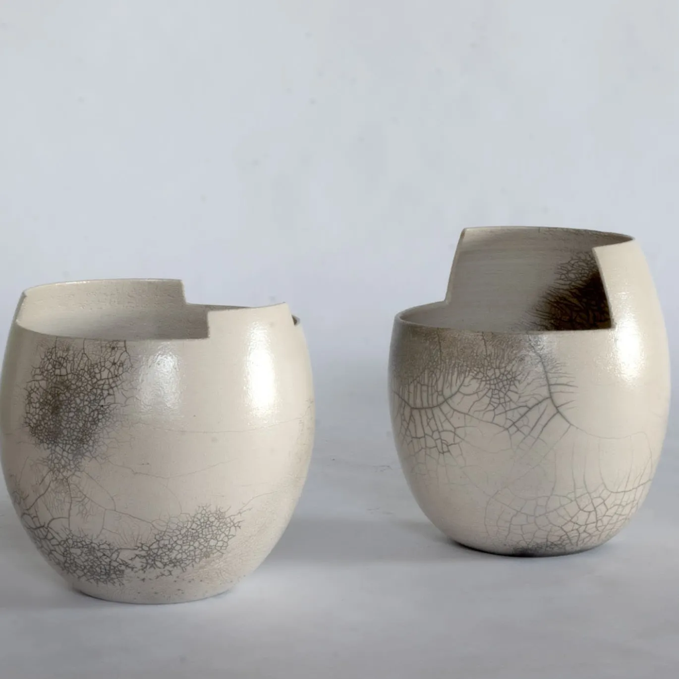 Vaso Cut Raku Clear Medium