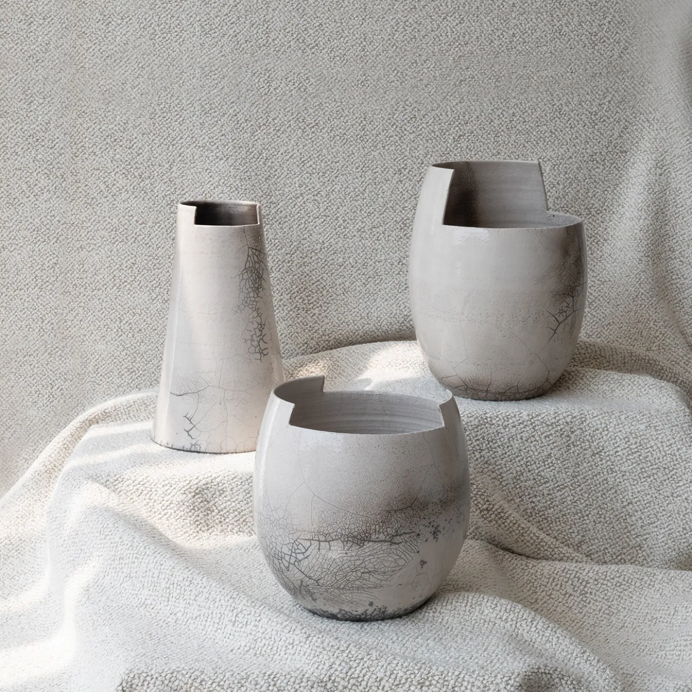 Vaso Cut Raku Clear Medium