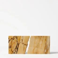 Vaso da fiore in marmo Giallo Siena di Parasite 2.0