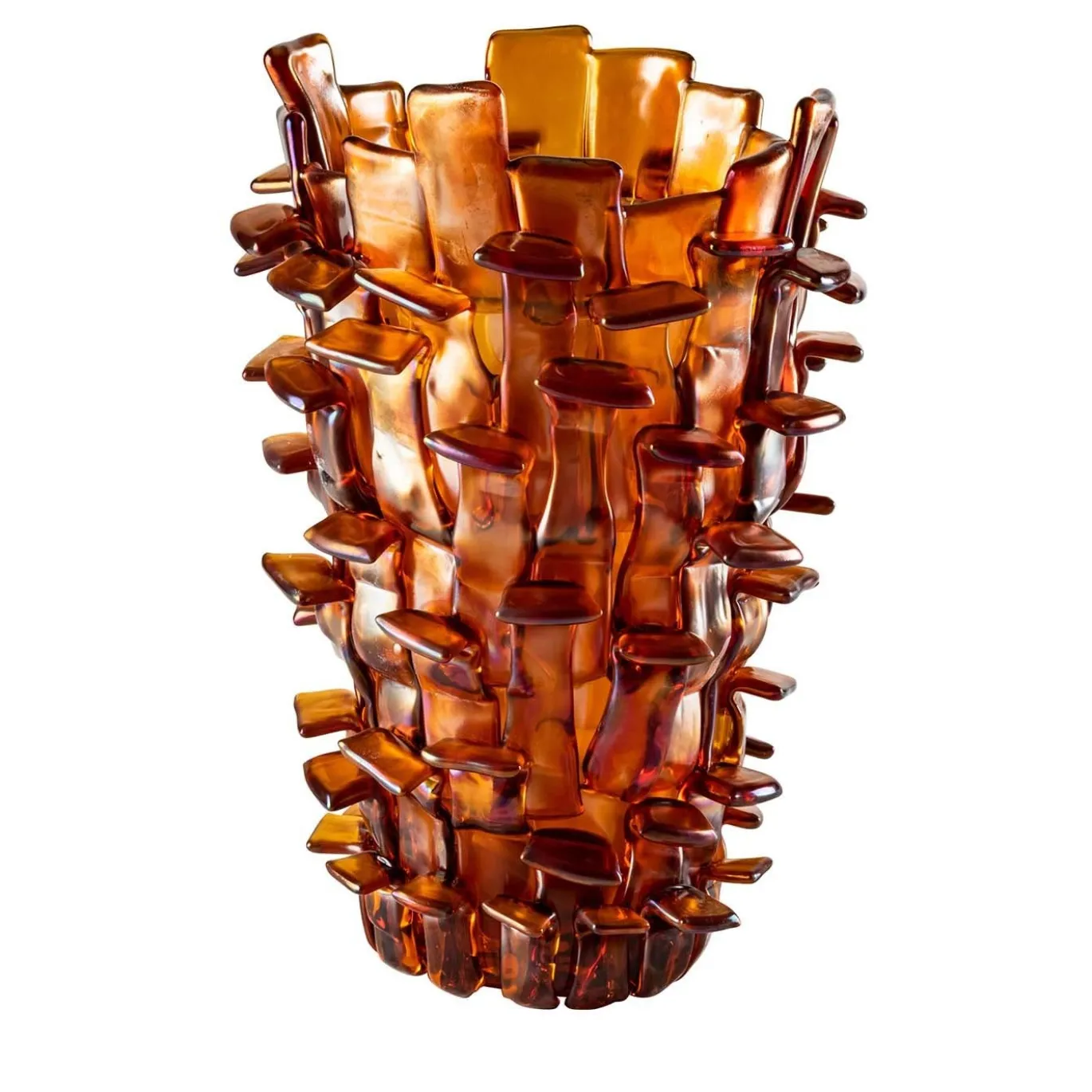 Vaso d'ambra Ritagli di Fulvio Bianconi in edizione limitata