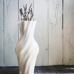 Vaso Decorativo Amos 30 Bianco