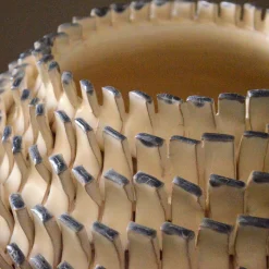 Vaso Decorativo Apulia in ceramica beige