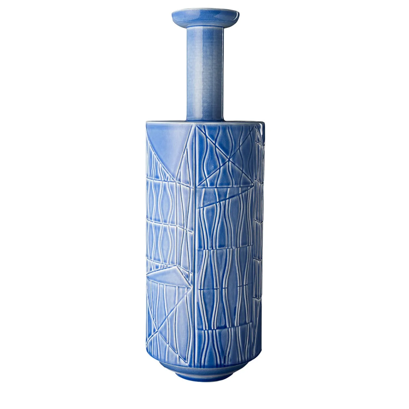 Vaso decorativo azzurro di Bethan Laura Wood