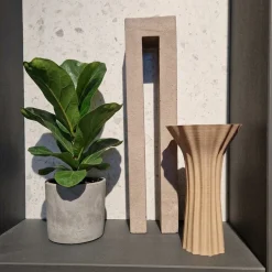 Vaso decorativo beige Dimorandi Green 25