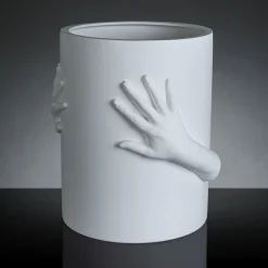 Vaso decorativo bianco Obice David's Hands