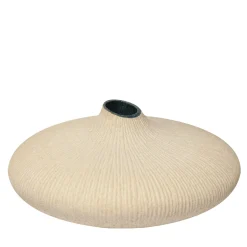 Vaso decorativo Bulbo Piatto in ceramica