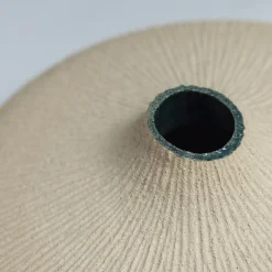 Vaso decorativo Bulbo Piatto in ceramica