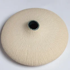 Vaso decorativo Bulbo Piatto in ceramica