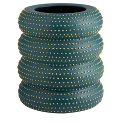 Vaso Decorativo Cacti In Ceramica Verde - Elemento Centrale