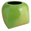Vaso Decorativo Cacti In Ceramica Verde - Elemento Inferiore