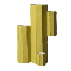 Vaso Decorativo Cactus Corteccia D11/Giallo Cedro