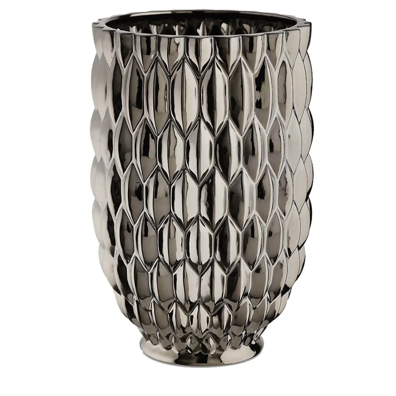 Vaso decorativo Cocoa in ceramica