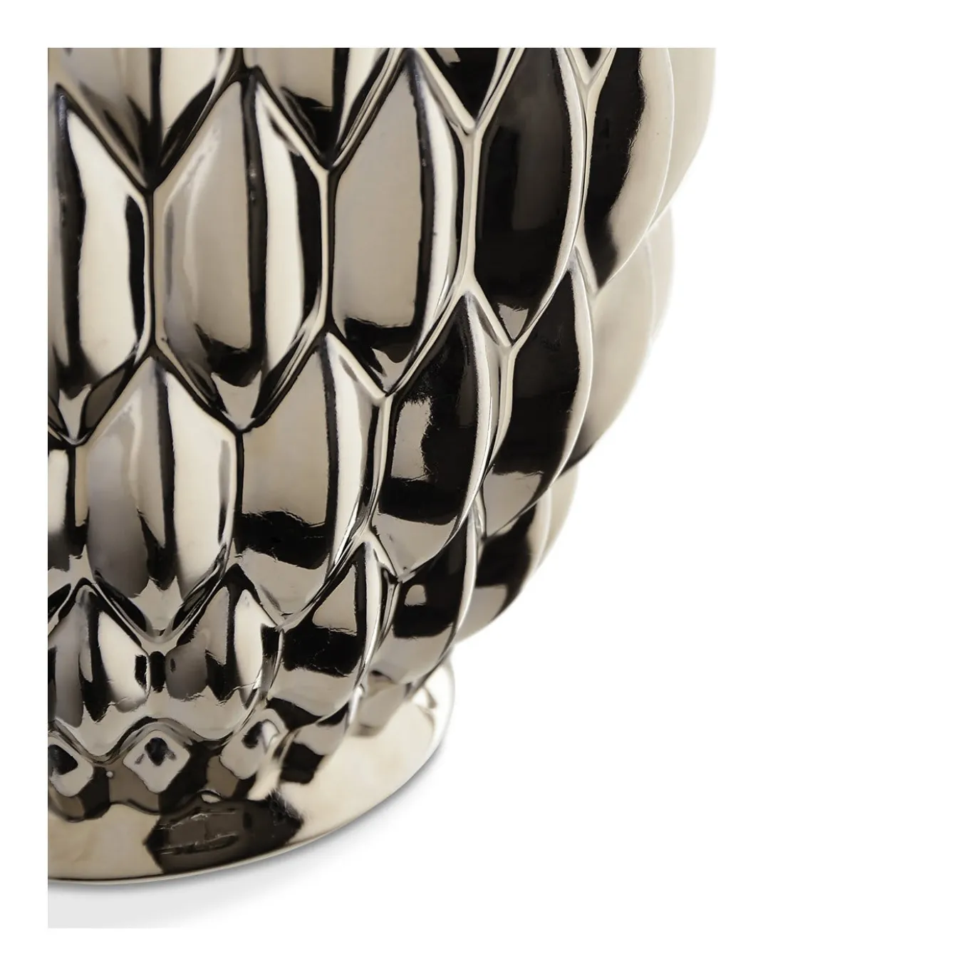 Vaso decorativo Cocoa in ceramica