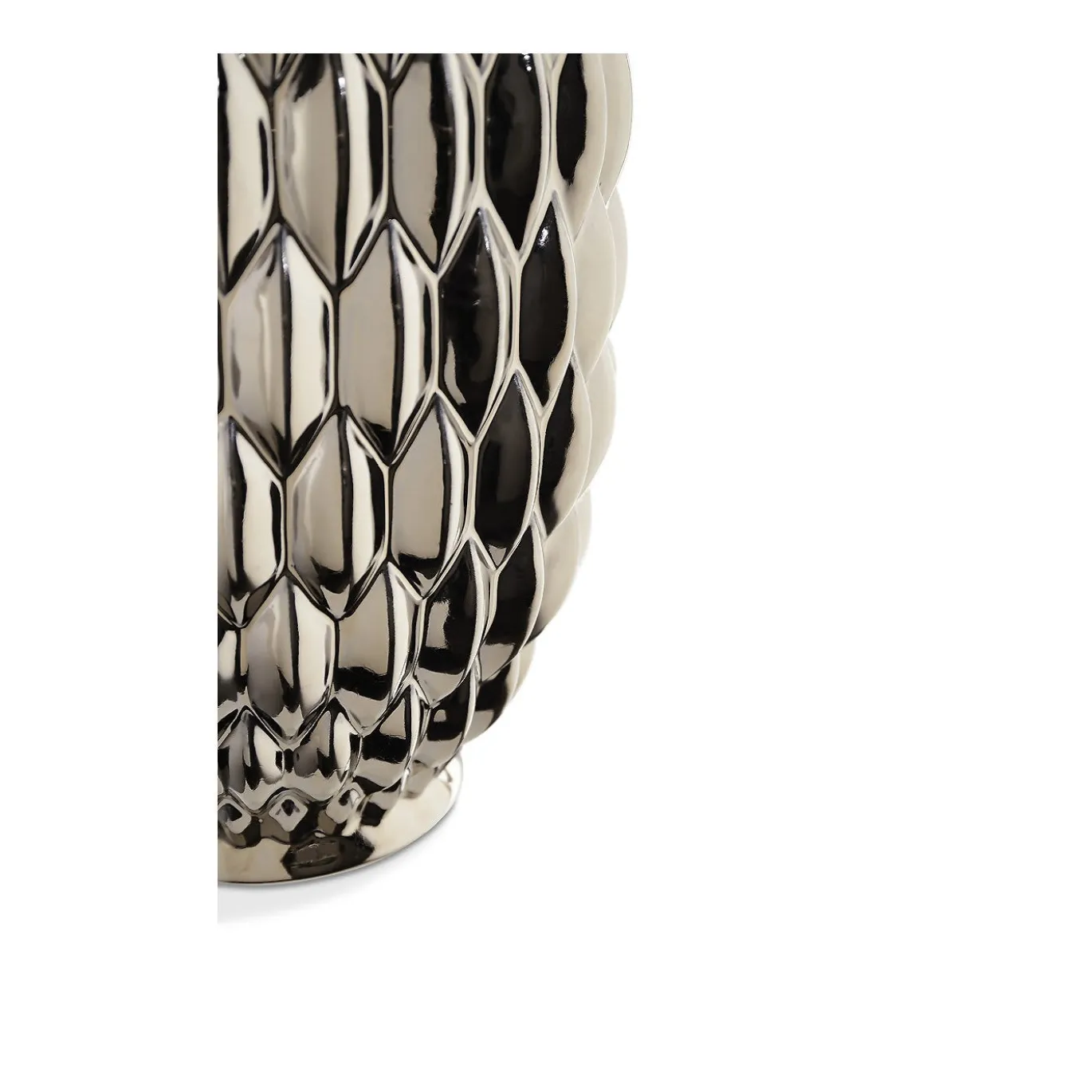 Vaso decorativo Cocoa in ceramica