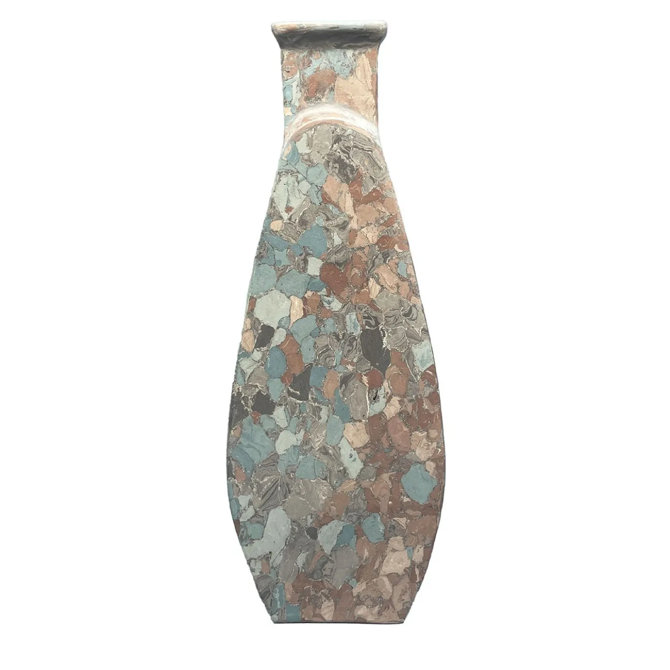 Vaso Decorativo in Ceramica Multicolore N.56
