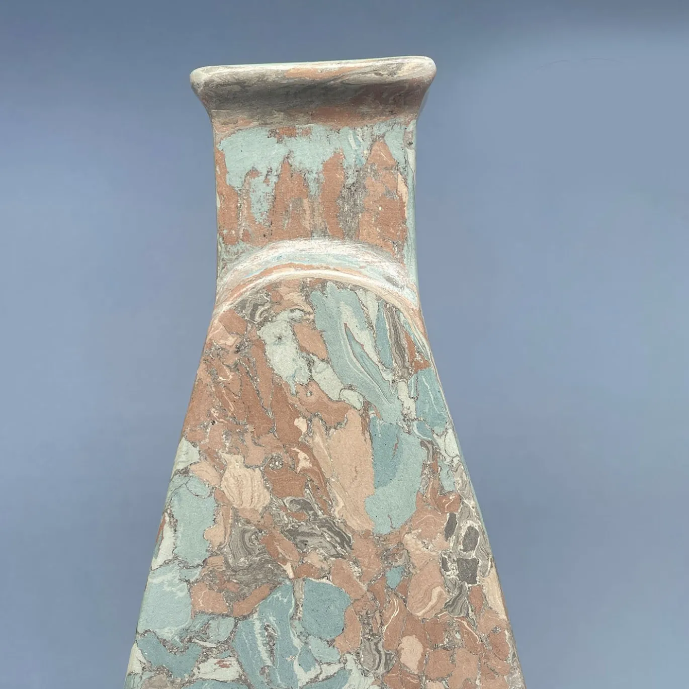 Vaso Decorativo in Ceramica Multicolore N.56
