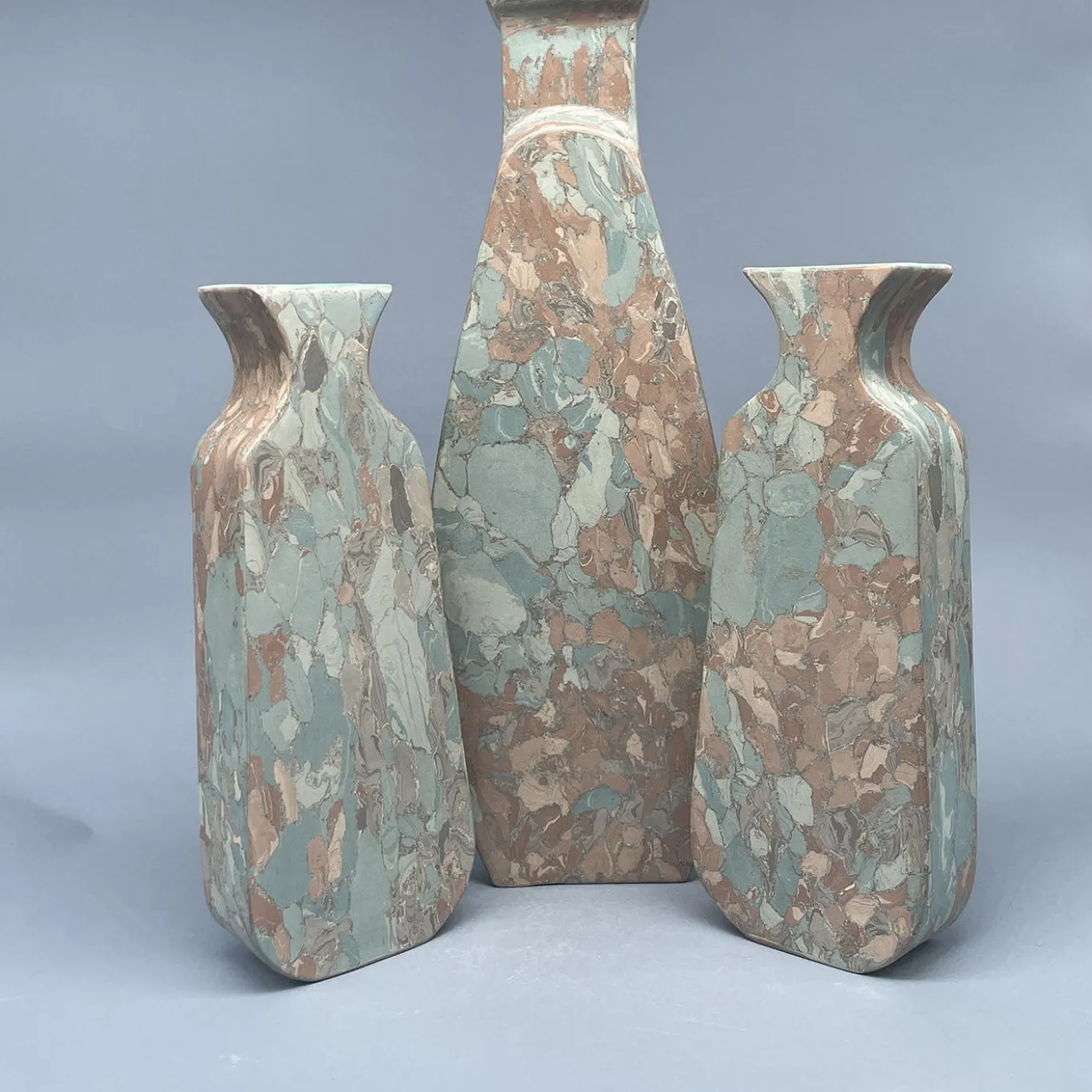 Vaso Decorativo in Ceramica Multicolore N.56