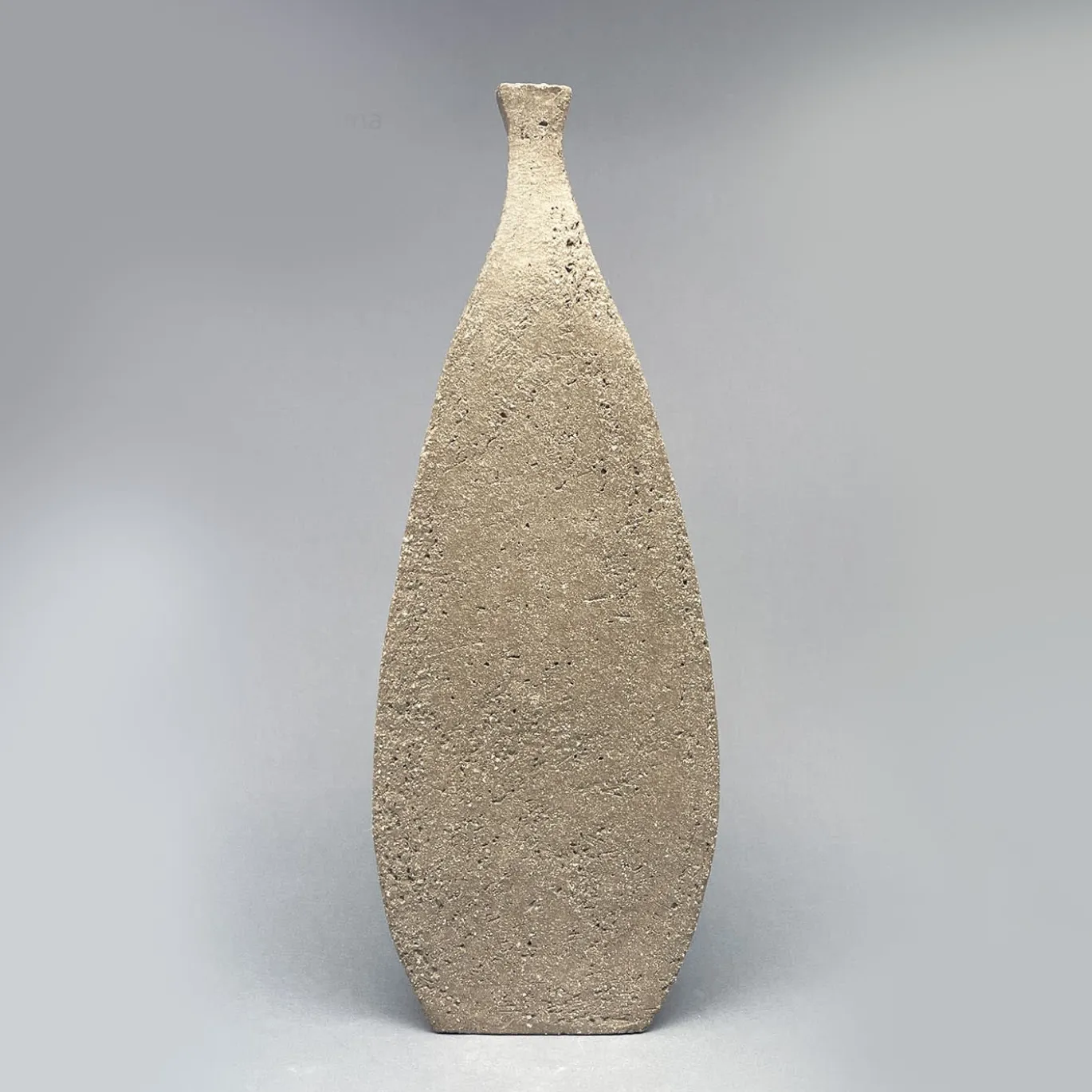 Vaso decorativo in gres grigio N.19