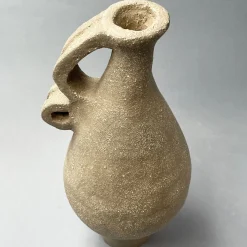 Vaso decorativo in gres grigio N.21