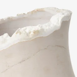 Vaso Decorativo in Pietra Pugliese Cristallizzata