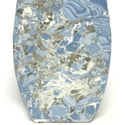 Vaso Decorativo in Terracotta Blu N.89