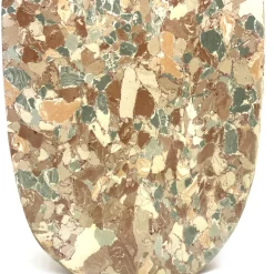Vaso decorativo in terracotta multicolore N.91