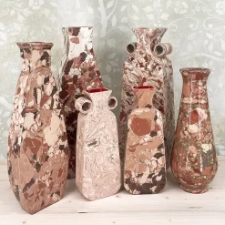Vaso Decorativo in Terracotta Multicolore N.54