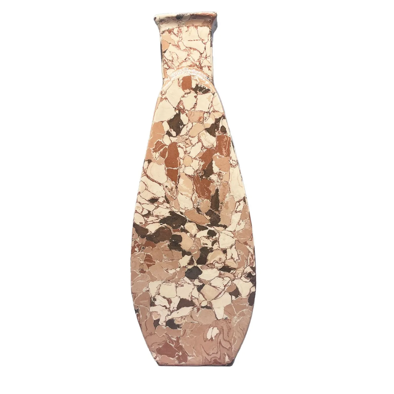 Vaso Decorativo in Terracotta Multicolore N.54
