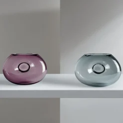 Vaso Decorativo in Vetro Amethyst Roman
