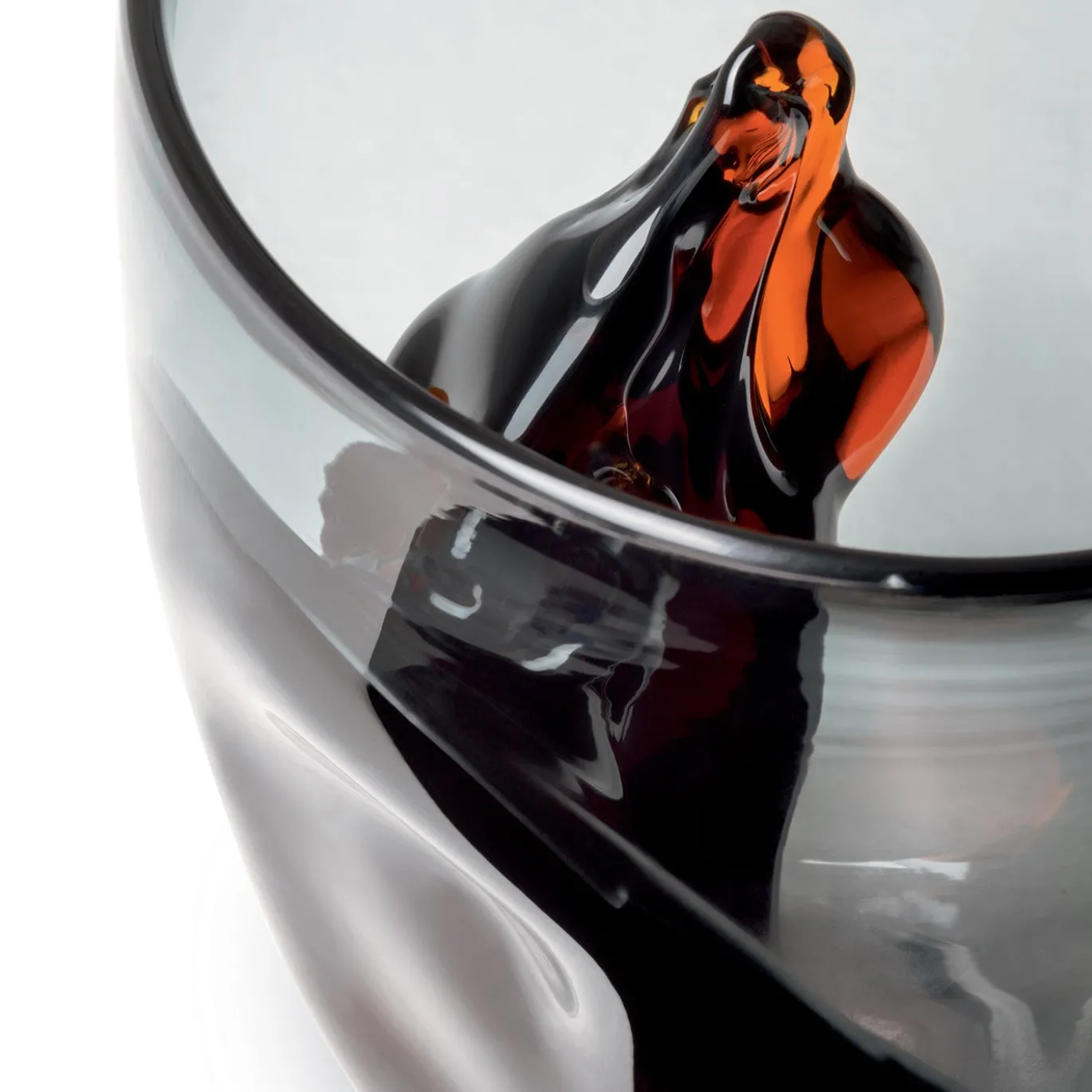 Vaso Decorativo in Vetro Soffiato Incanto