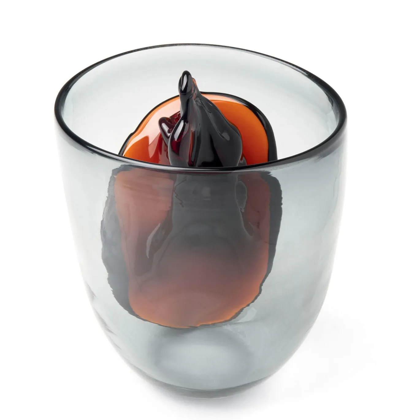 Vaso Decorativo in Vetro Soffiato Incanto