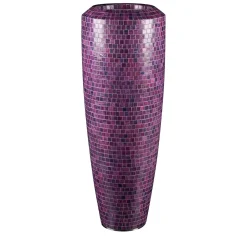Vaso decorativo Obice Bisazza Mosaico Viola
