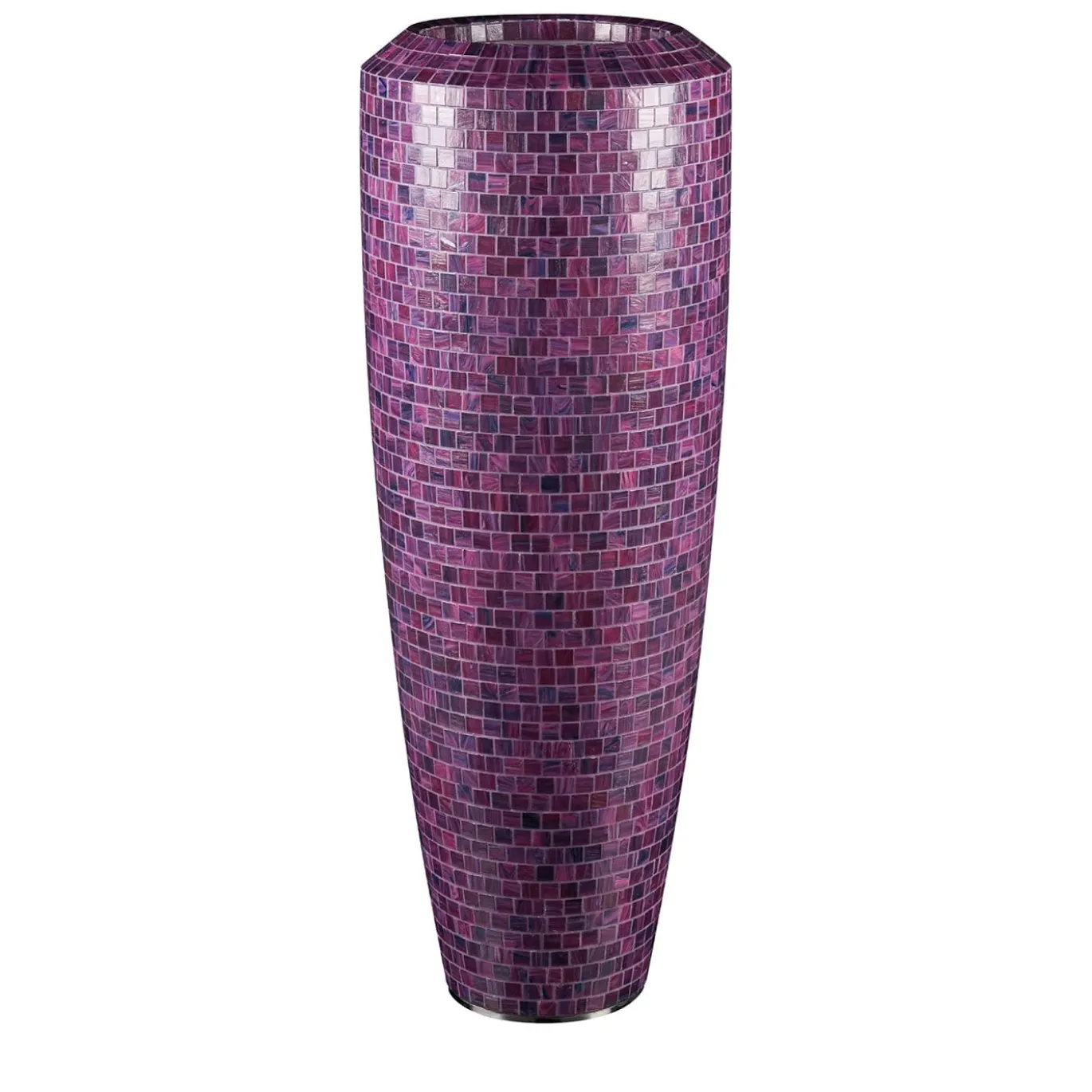 Vaso decorativo Obice Bisazza Mosaico Viola