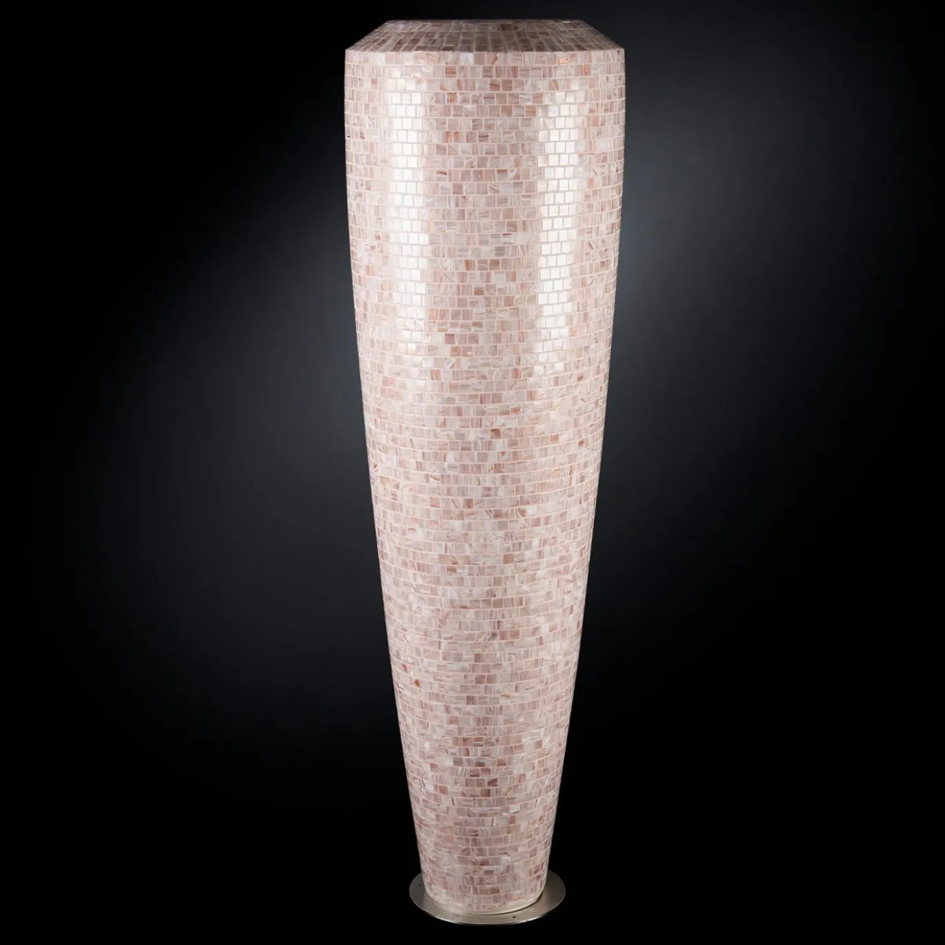 Vaso decorativo Obice Bisazza Mosaico Rosa