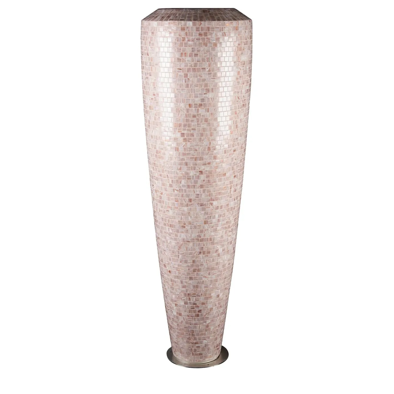 Vaso decorativo Obice Bisazza Mosaico Rosa