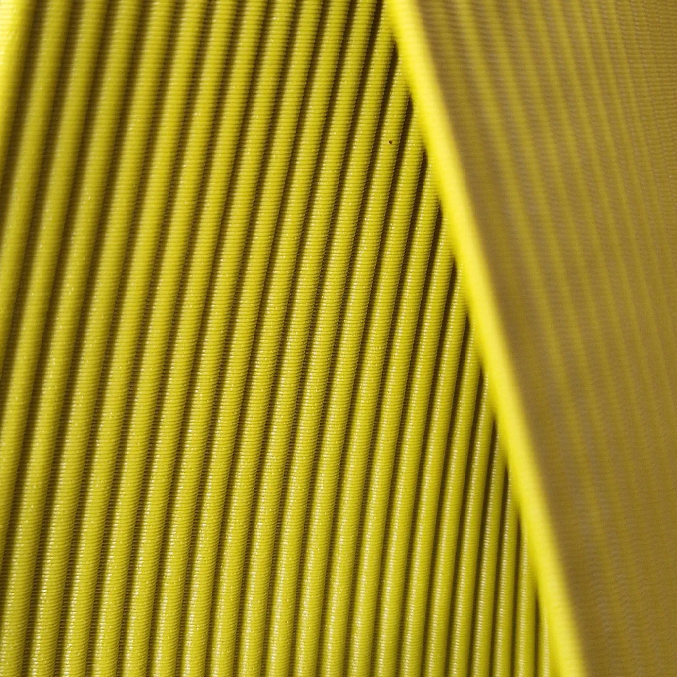 Vaso Decorativo Onda Giallo