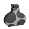 Vaso decorativo Otto 1.1 nero e grigio