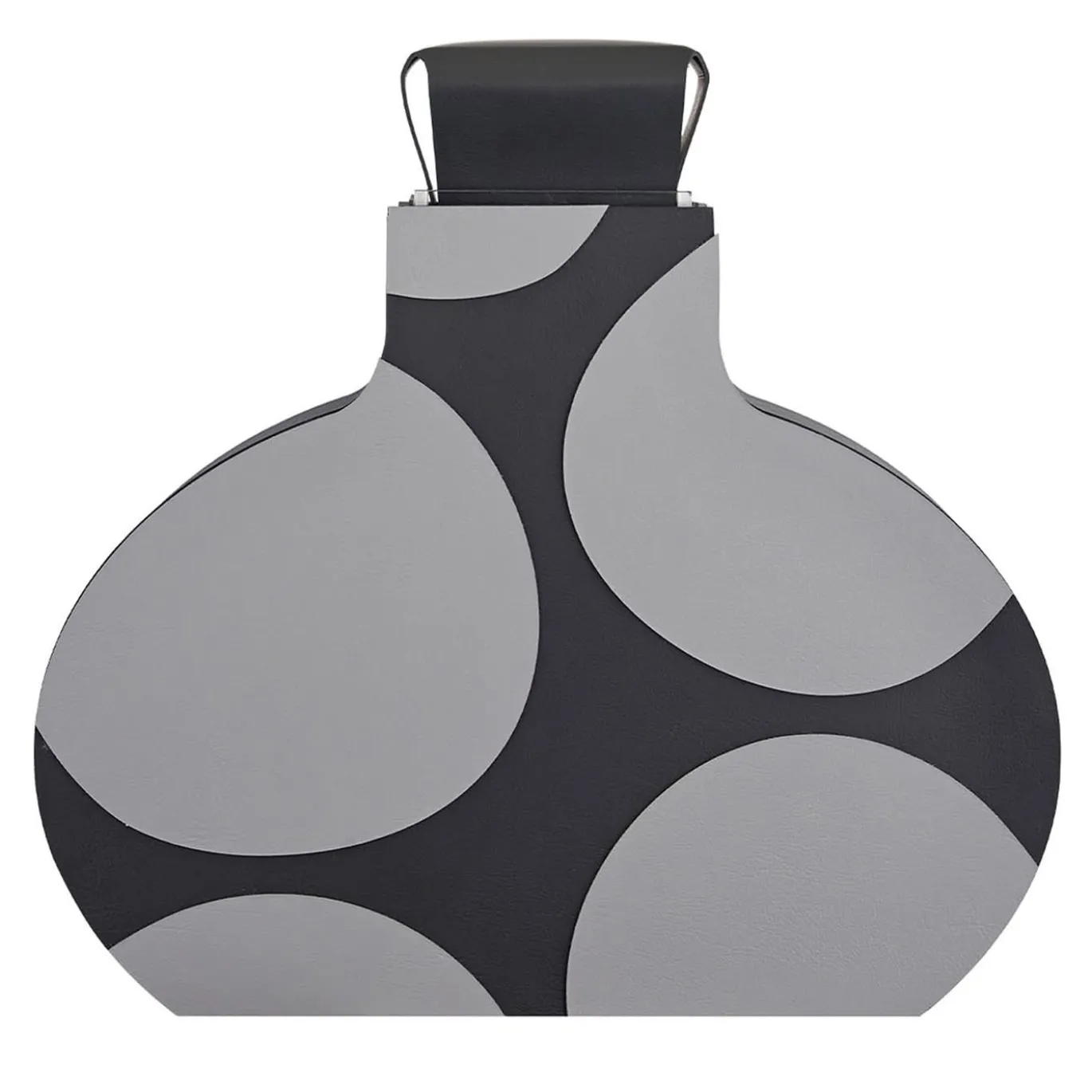 Vaso decorativo Otto 1.1 nero e grigio