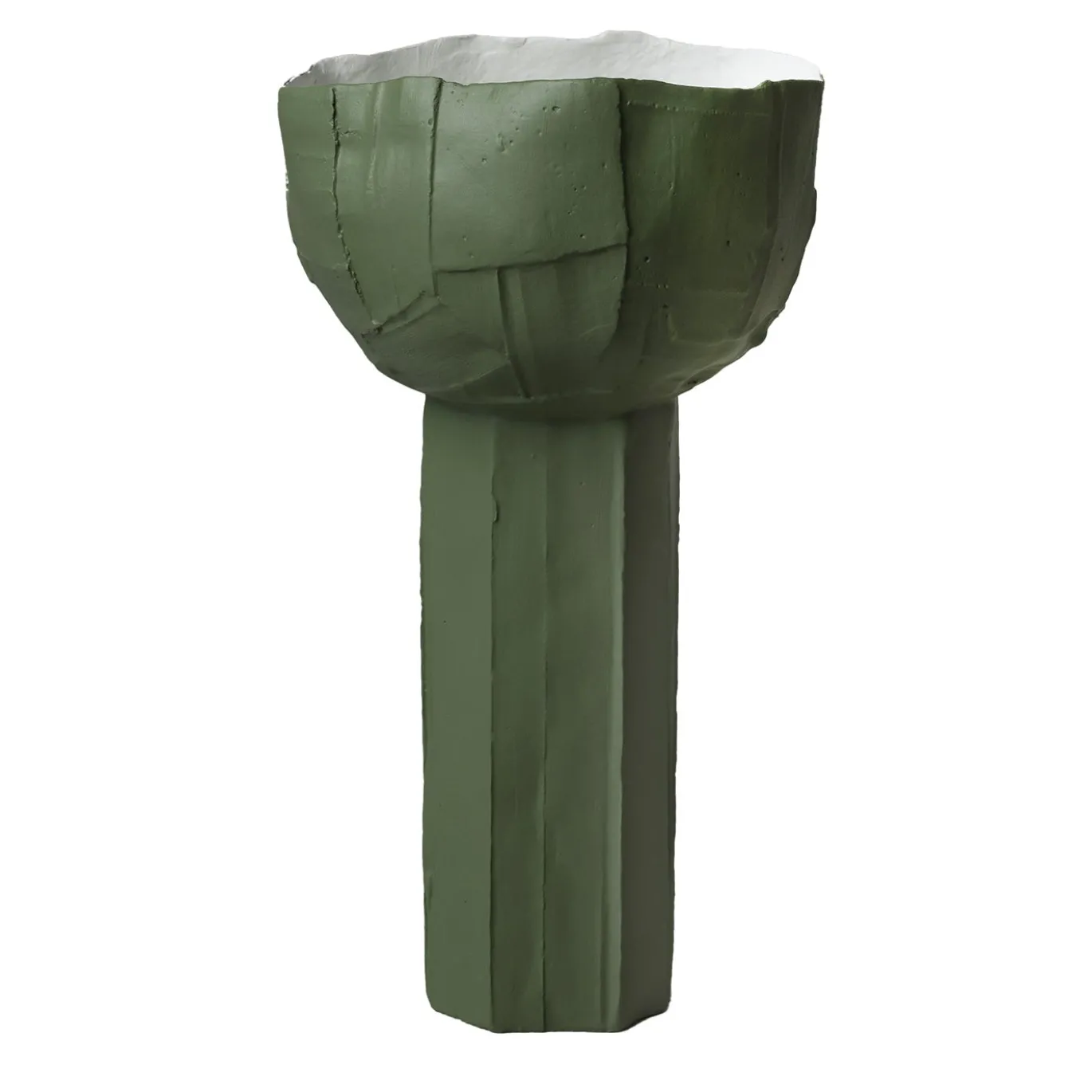 Vaso Decorativo Ranuncolo Corteccia D1/Muschio