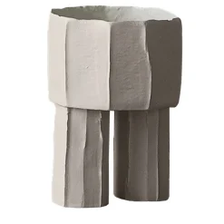 Vaso Decorativo Signorina Corteccia B17/Sabbia Chiaro