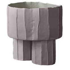 Vaso Decorativo SIGNORINA Corteccia D19/Grigio Vaso