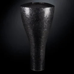 Vaso decorativo Tippy Bisazza Mosaico Nero