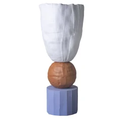 Vaso Decorativo Trofeo Corteccia C7/Bimbo D15/Mattone B5/Turchese