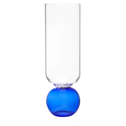 Vaso di fiori blu