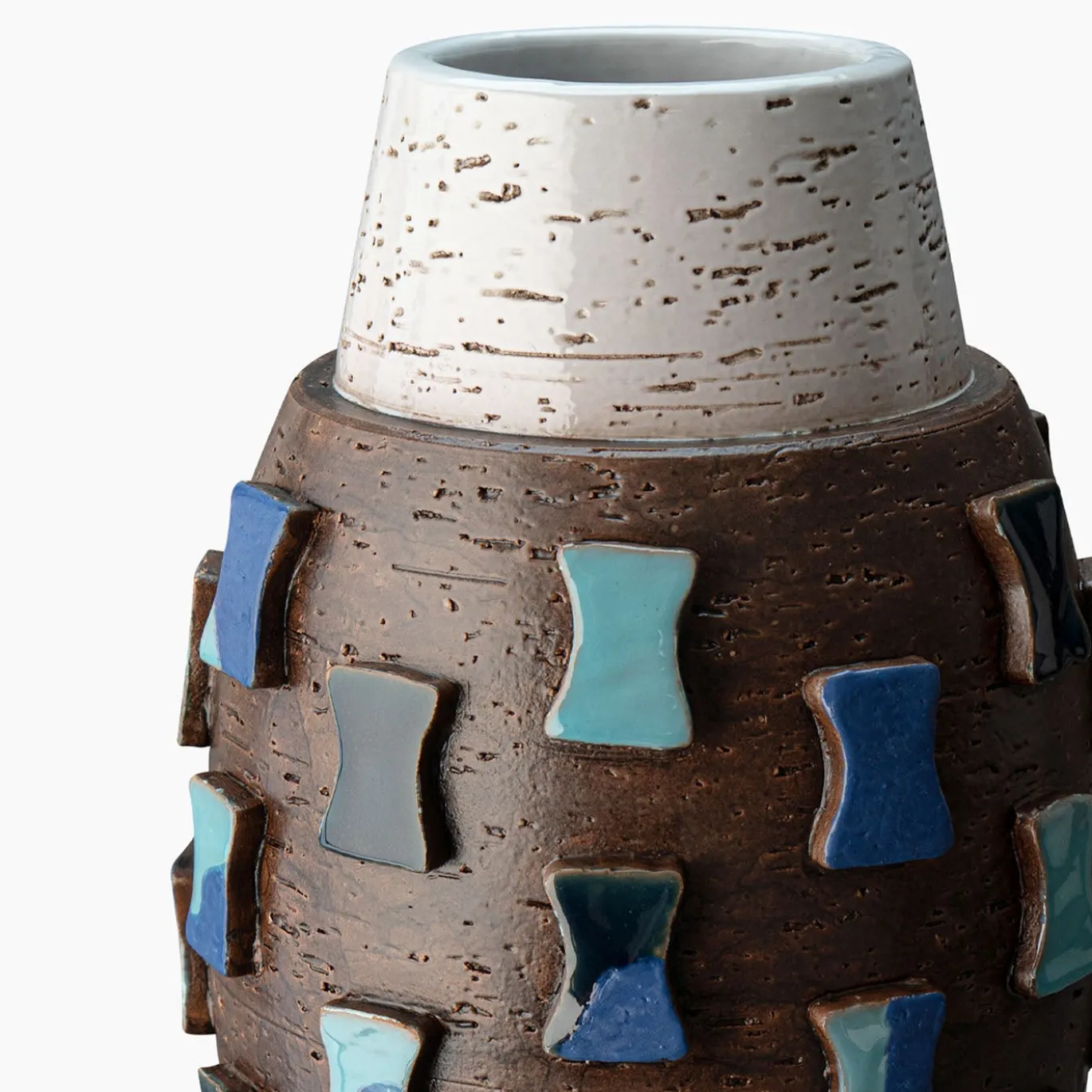 Vaso di piastrelle di Aldo Londi
