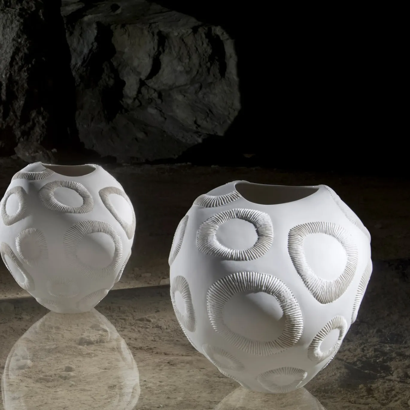 Vaso di pietra lunare