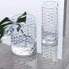 Vaso di vetro a bolle piccole